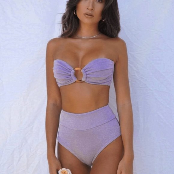 Montce Lilac Sparkle Bikini - Picture 5 of 7